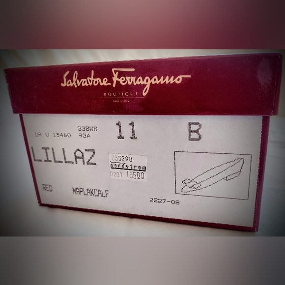 NWT Vintage Lillaz Salvatore Ferragamo Vara Shoes, Suede w/ Two-tone Bow! - Picture 12 of 13